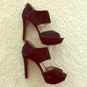 BCBG black heels